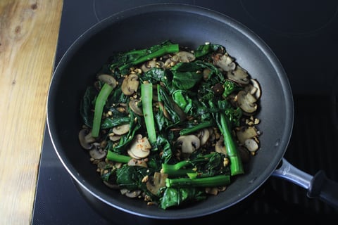 Apricot-Cashew Pork Tenderloin - Step #3 Finir les légumes