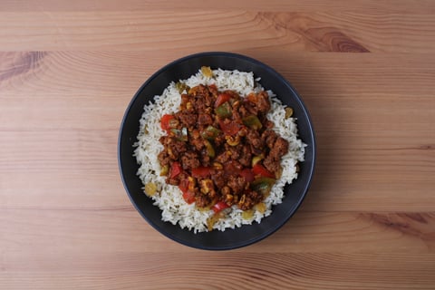Ground Beef Picadillo Santiaguero - Step #4 Finish & serve
