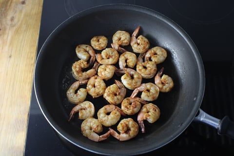 10-Minute Shrimp Tacos - Step #3 Cuire les crevettes