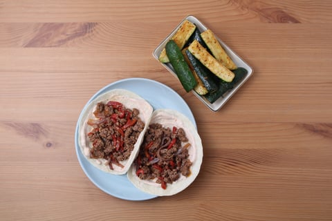 Carne Picada Beef Tacos - Step #6 Dresser les plats