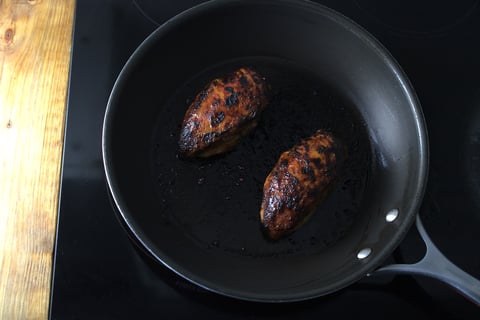 Korean-Style Chicken & Spicy Gochujang Cream - Step #2 Cuire le poulet