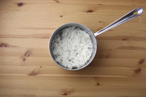 Korean-Style Chicken & Spicy Gochujang Cream - Step #1 Cuire le riz