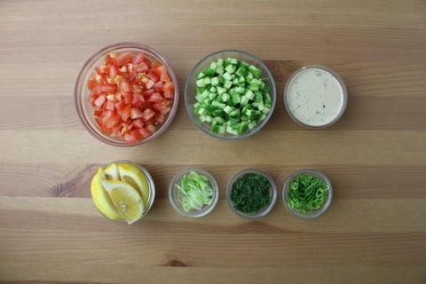 Maple Brown Butter Sweet Potatoes - Step #4 Mise en place