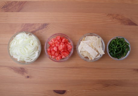 One-Pan Chicken ‘Enchilada’ Skillet - Step #2 Mise en place