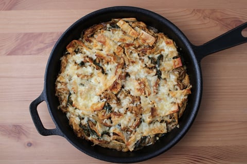 One-Pan Chicken ‘Enchilada’ Skillet - Step #5 Broil the ‘enchilada’ skillet
