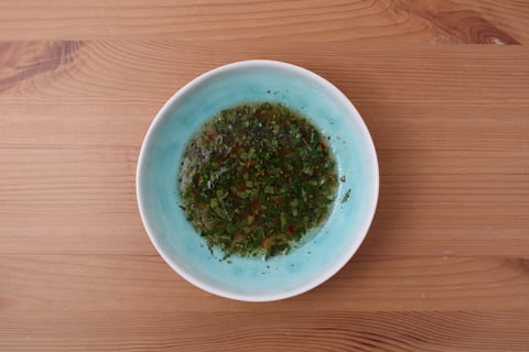 Goodfood Travels: Vietnam's Lemongrass Pork Bun Cha - Step #4 Make the nuoc cham sauce