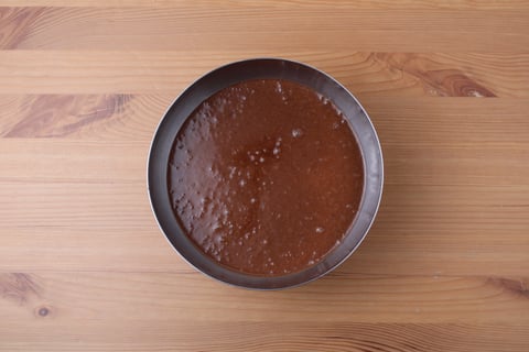 Camp Goodfood x Lesson 6: Perfect Chocolate Cake - Step #2 Finish the cake mixture
