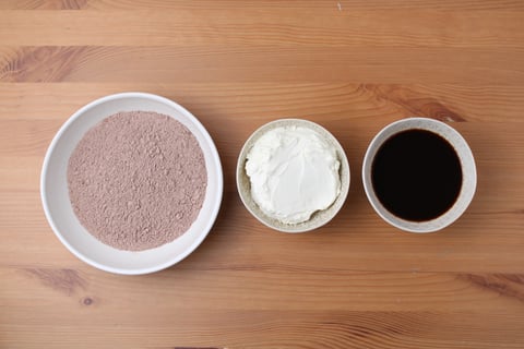 Camp Goodfood x Lesson 6: Perfect Chocolate Cake - Step #1 Start the cake mixture