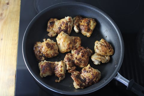 Mexican-Spiced Chicken Thighs - Step #2 Cook the chicken