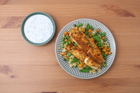 Indian-Spiced Tilapia - Step #6 Dresser les plats
