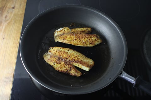 Indian-Spiced Tilapia - Step #4 Cuire le tilapia