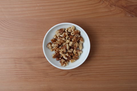 Middle Eastern Chicken with Date Relish - Step #2 Toast the walnuts