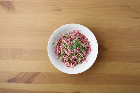 Montreal-Style Spiced Steaks - Step #4 Make the salad