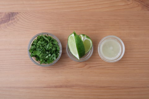 Carb-Wise: Coco-Lime Tilapia - Step #2 Mise en place