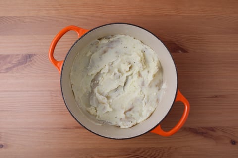 Saucy Chicken Breast Chasseur - Step #1 Make the mash