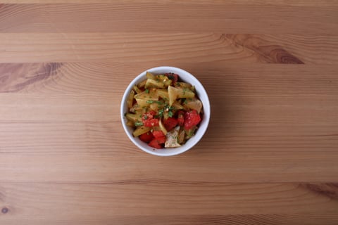 Ground Pork Tacos with Carambola & Tomato Salsa - Step #5 Faire la salsa