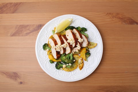 Protein Upgrade | Lemony Feta ORGANIC Chicken - Step #5 Dresser les plats