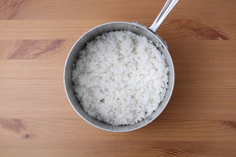 Impossible™ Beef Japanese Donburi - Step #1 Cook the rice