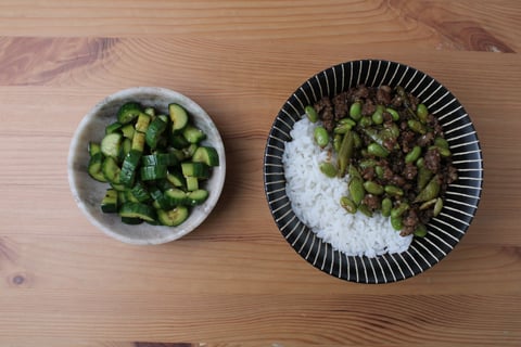 Impossible™ Beef Japanese Donburi - Step #6 Plate your dish
