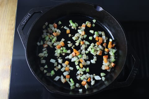 Beef Skillet Shepherd's Pie - Step #2 Start the shepherd’s pie