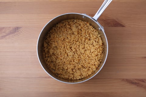 Carb-Wise: Spicy Sesame Ground Beef over Quinoa - Step #1 Cook the quinoa