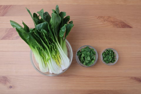 Carb-Wise: Spicy Sesame Ground Beef over Quinoa - Step #2 Mise en place
