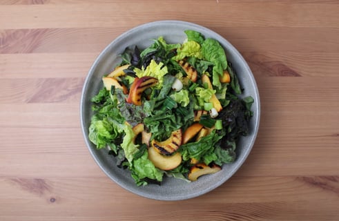 Caribbean-Style BBQ Chicken - Step #4 Make the salad