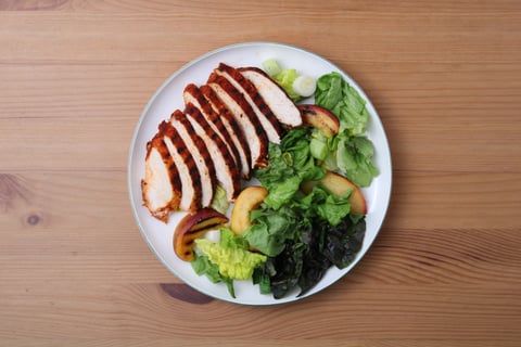 Caribbean-Style BBQ Chicken - Step #5 Plate your dish