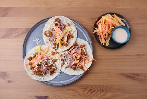 Quick BBQ Ground Beef Tacos - Step #5 Dresser les plats