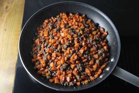 Ground Beef Picadillo - Step #2 Start the picadillo