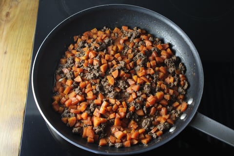 Ground Beef Picadillo - Step #3 Finish the picadillo