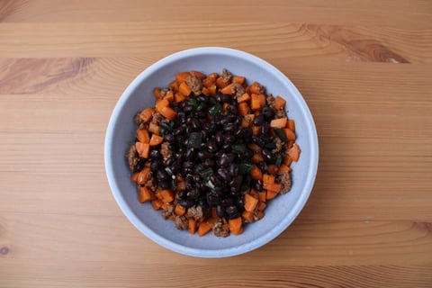 Ground Beef Picadillo - Step #5 Plate your dish