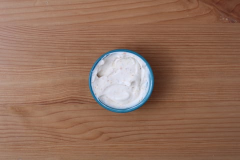Protein Swap | German-Inspired Mustardy Chicken Breast Skillet - Step #4 Make the spiced sour cream
