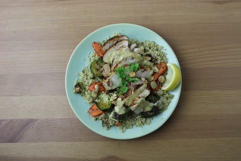 Meyer Lemon Chicken with Zesty Vegetables - Step #6 Finish & serve