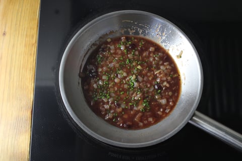 Scandi Beef Meatball Traybake - Step #5 Make the sauce