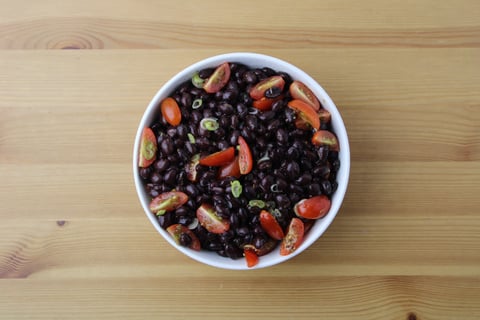 Fully Loaded Mexican-Style Sweet Potatoes - Step #3 Make the salsa