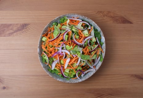 Protein Swap | Quick Impossible™ Beef & Mascarpone Flatbreads - Step #3 Make the salad