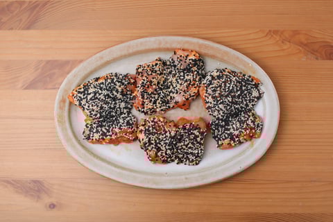 Sesame-Crusted Chicken Sheet Pan - Step #1 Prepare the chicken