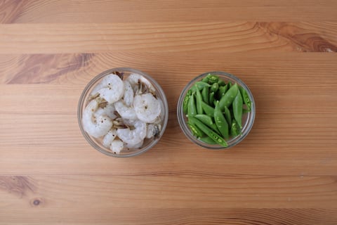 Goodfood & Chef: Thai Shrimp Green Curry - Step #2 Mise en place