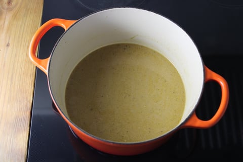 Goodfood & Chef: Thai Shrimp Green Curry - Step #3 Commencer le cari