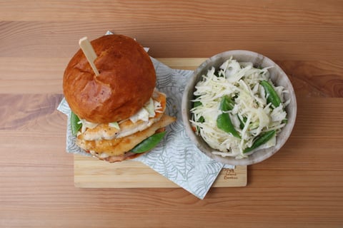 Chicken Fillet Burgers - Step #4 Plate your dish