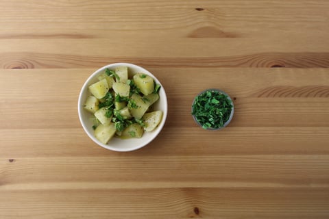 Creamy Panzanella Salad - Step #1 Boil the beets