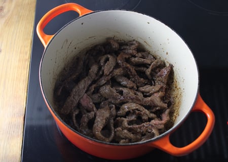 Savoury Top Sirloin Beef Stew - Step #2 Start the beef