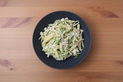 Carb-Wise: Cajun-Style Shrimp - Step #5 Finish the slaw