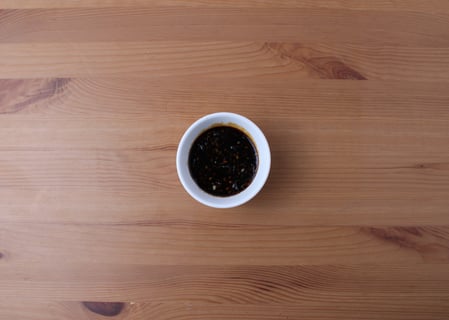 Garlic-Soy Roasted Salmon - Step #4 Préparer la sauce
