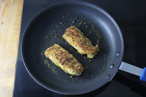 Golden Cod over Fresh Tagliatelle - Step #1 Cook the cod
