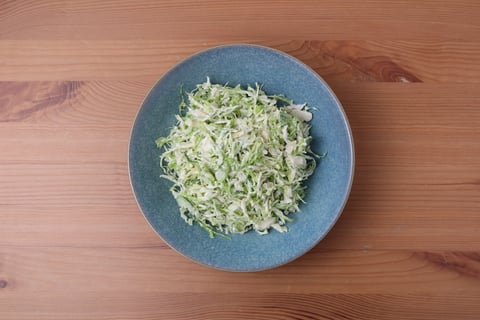 Salsa Verde Beef Taquitos - Step #5 Make the slaw