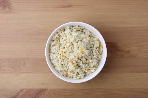 Seared Pork Chops with Pistachio-Parsley Gremolata - Step #2 Boil the couscous