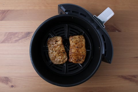 Chili Pork Chops - Step #2 Frire le porc