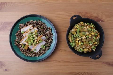 Chili Pork Chops - Step #5 Dresser les plats
